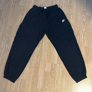 Black Nike Cargo Sweatpants